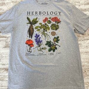 Harry Potter Herbology Tee Shirt Large
